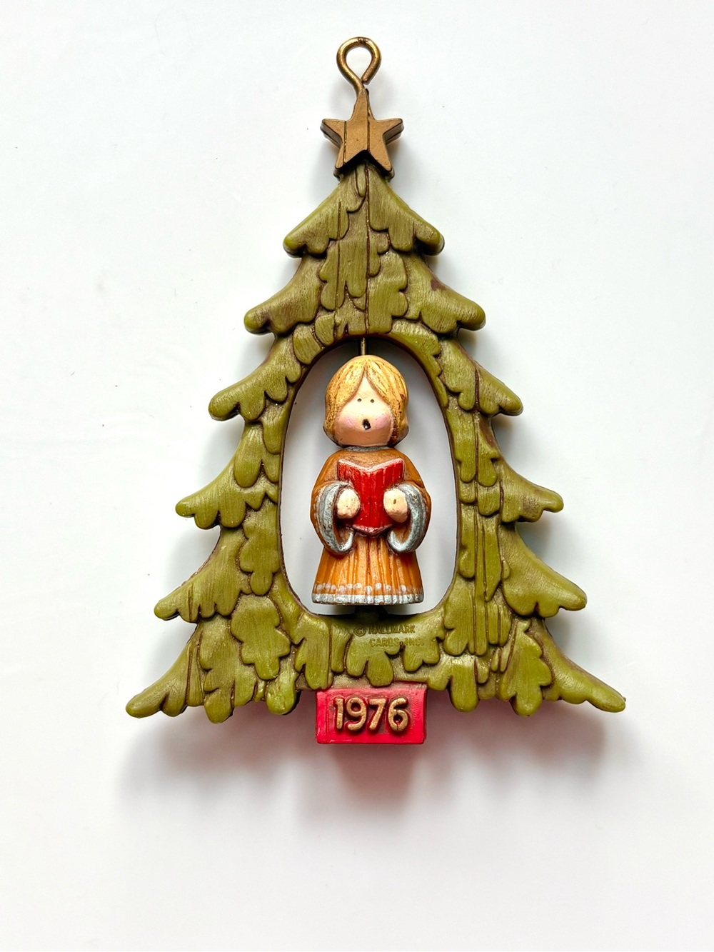 1976 Hallmark Twirl-Abouts angel ornament